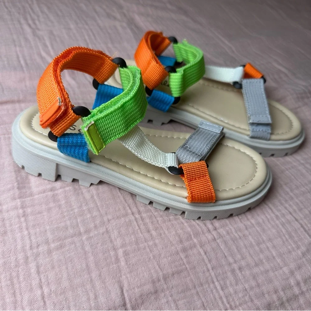 BKS girls sport sandals multicolor size 29
